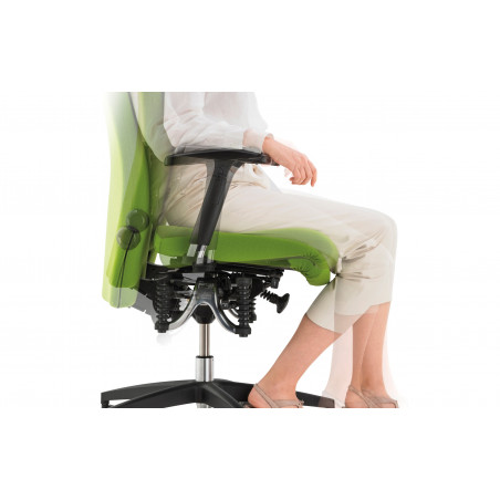 Bioswing 360 IQ (con inclinazione sedile) - Bestseller nero in stoffa