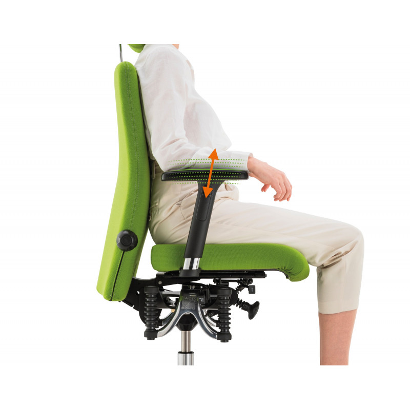 Bioswing 360 IQ (con inclinazione sedile) - Bestseller nero in stoffa