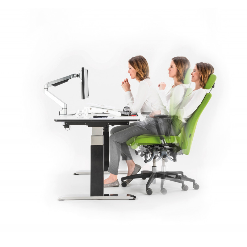Bioswing 360 IQ (con inclinazione sedile) - Bestseller nero in stoffa