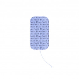 Elettrodi Dura-Stick® Plus 5 x 9 cm rettangolari a filo in tessuto (4 per busta)