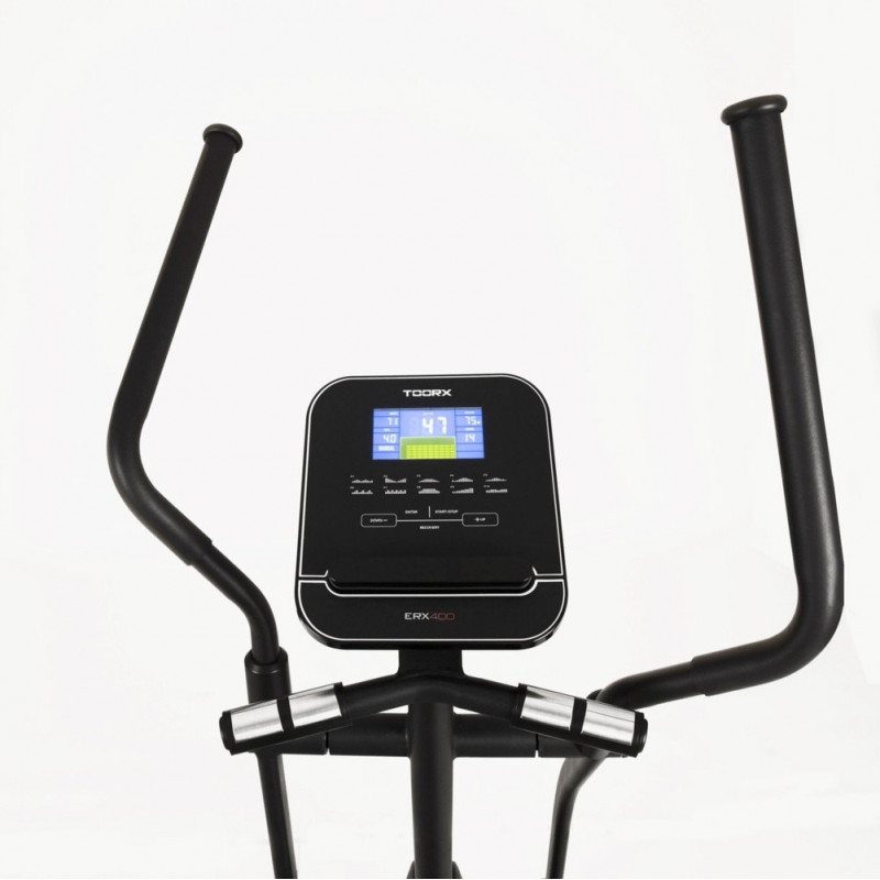 Ellittica ERX-400 HRC a volano anteriore richiudibile elettromagnetica con ricevitore wireless APP Ready