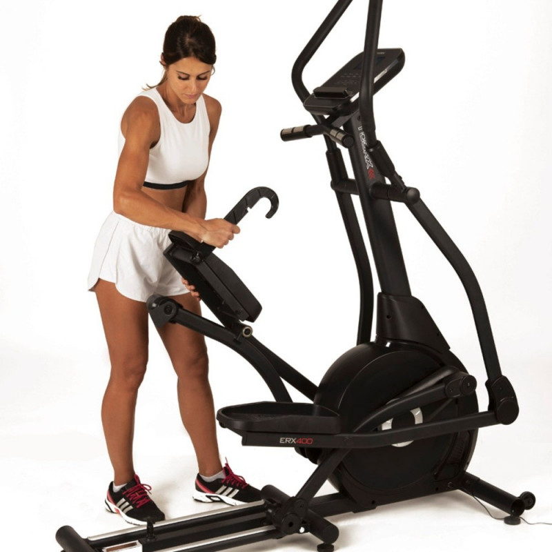 Ellittica ERX-400 HRC a volano anteriore richiudibile elettromagnetica con ricevitore wireless APP Ready