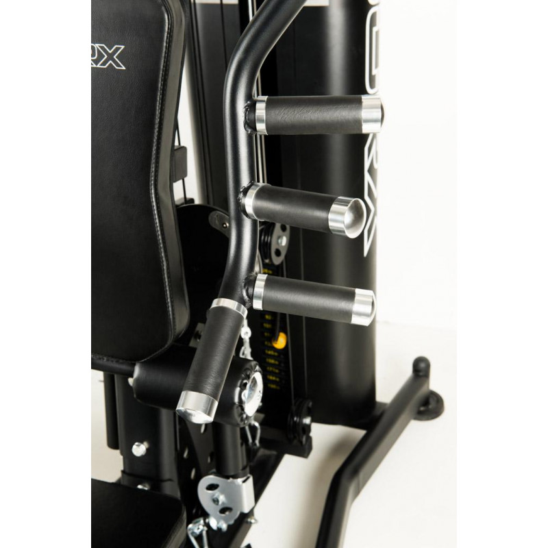 Stazione multifunzione MSX-3000 pacco pesi acciaio 90 kg con doppio cavo libero Stazione multifunzione MSX-3000 pacco pesi acciaio 90 kg con doppio cavo libero