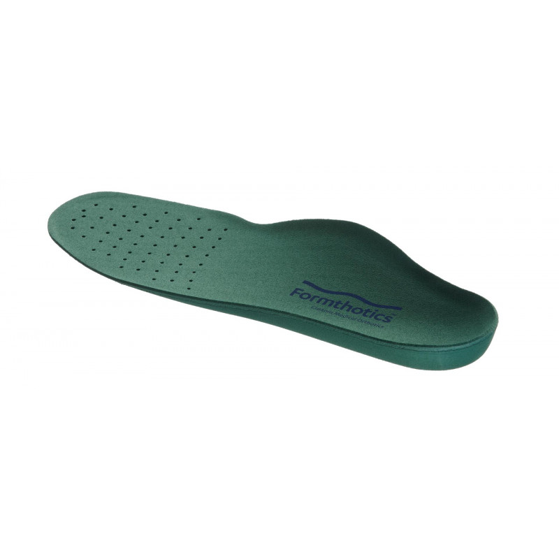 Soletta Slim Fit Dual perforato verde Formthotics