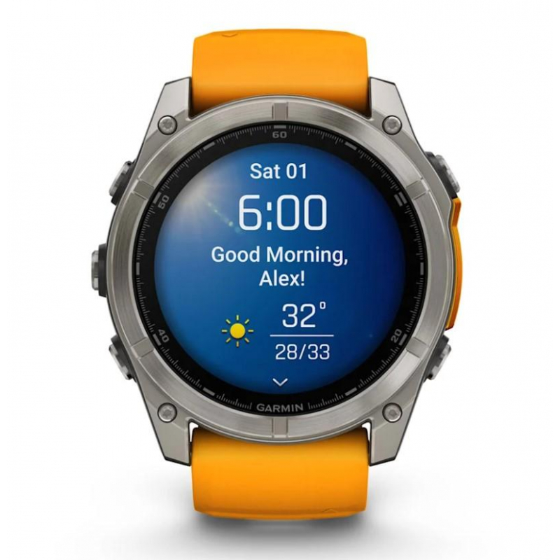 fenix 8 - 51 mm, AMOLED Sapphire, Titanium (010-02905-11)