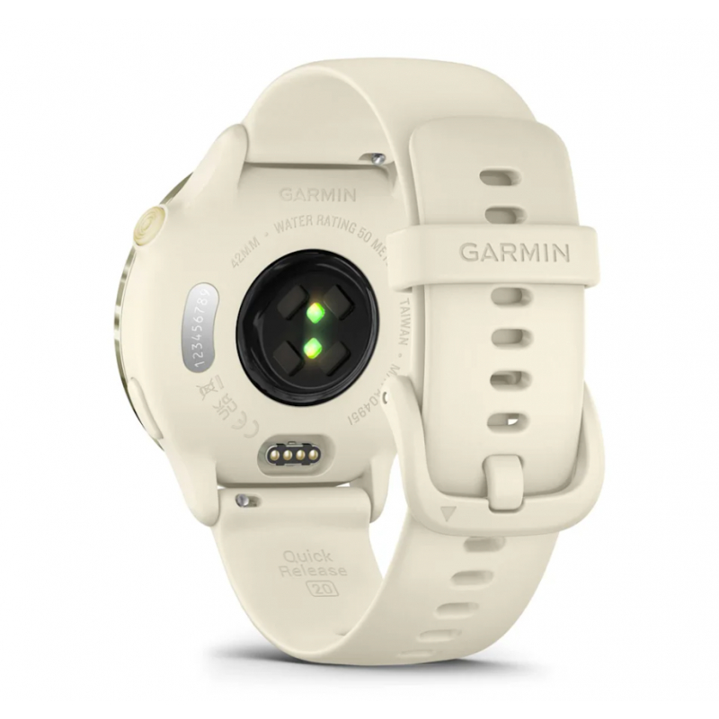 Vivoactive 6 Lunar Gold con cinturino Bone (010-02985-01) Vivoactive 6 Lunar Gold con cinturino Bone (010-02985-01)