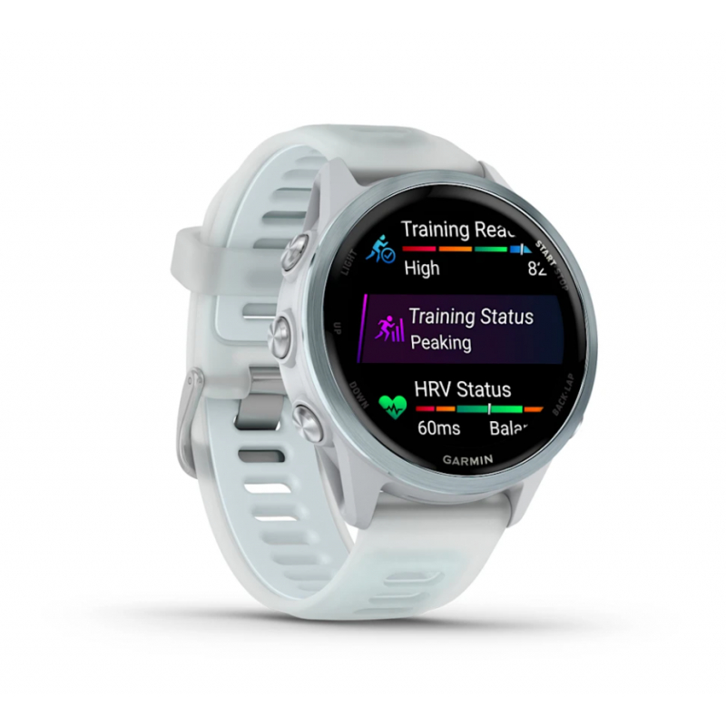 Forerunner 570 - 42mm Whitestone/Cloud Blue (010-02970-01)