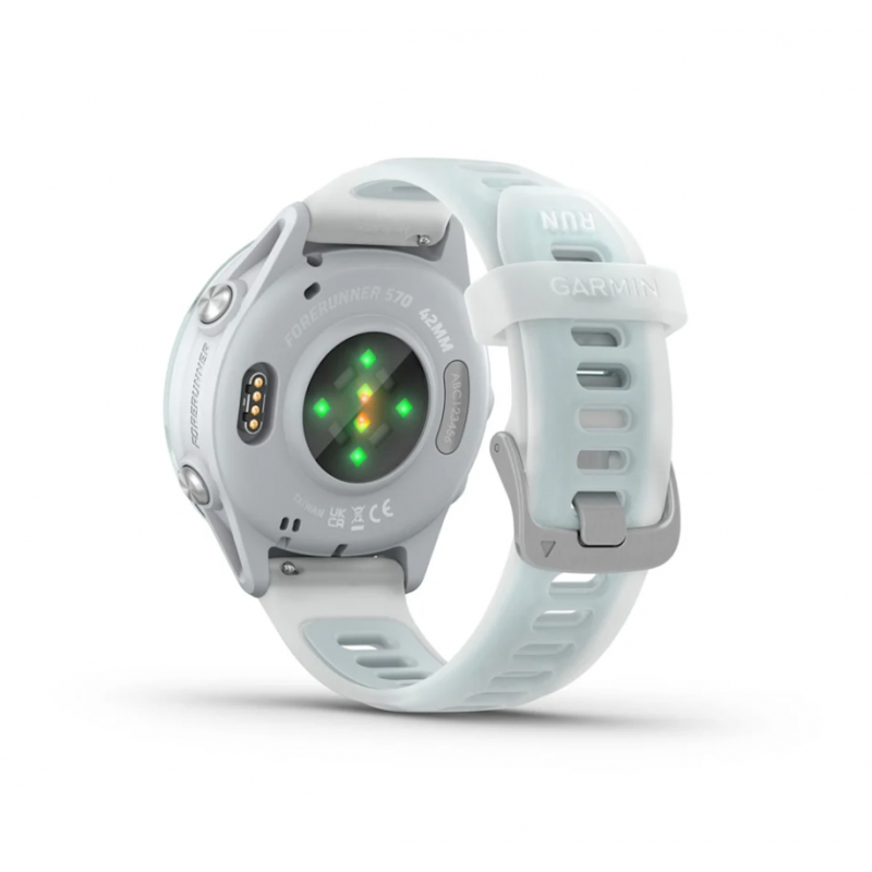 Forerunner 570 - 42mm Whitestone/Cloud Blue (010-02970-01)