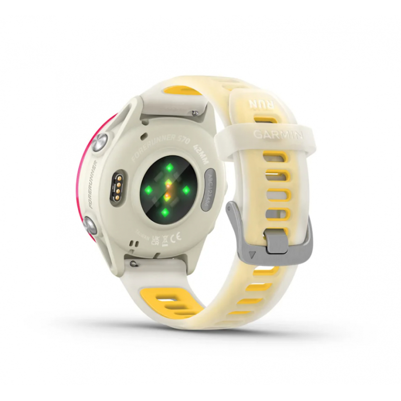 Forerunner 570 - 42mm Bone/Mango Band (010-02970-02)