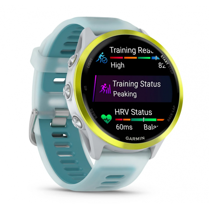 Forerunner 570 - 42mm Cloud Blue Aluminium with Translucent Whitestone/Cloud Blue Band (010-02971-01) Forerunner 570 - 42mm Cloud Blue Aluminium with Translucent Whitestone/Cloud Blue Band (010-02971-01)