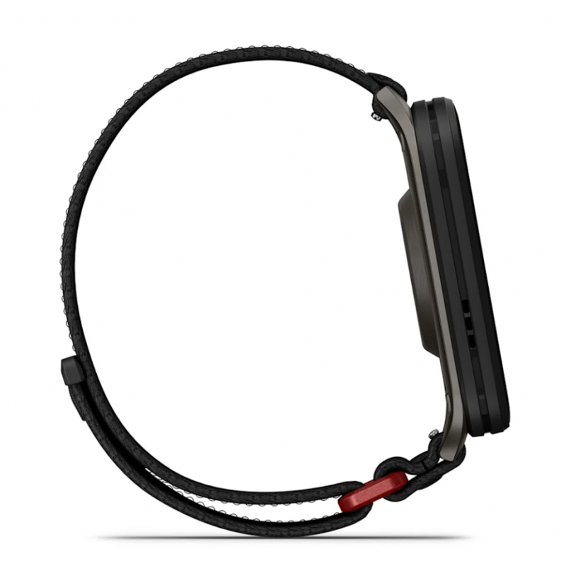 Venu X1 Black con fondello in titanio slate e cinturino in nylon ComfortFit black (010-02980-02) Venu X1 Black con fondello in titanio slate e cinturino in nylon ComfortFit black (010-02980-02)