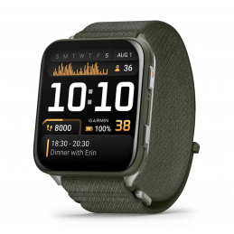 Venu X1 Moss with Titanium...