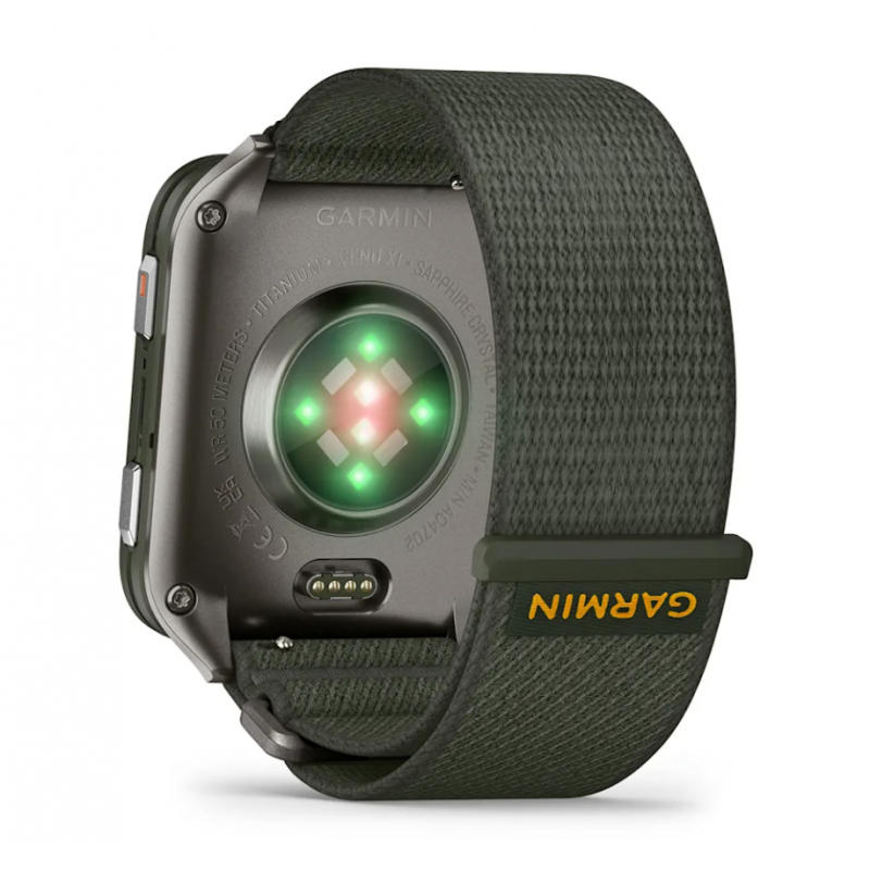 Venu X1 Moss con fondello in titanio e cinturino in nylon ComfortFit moss (010-02980-03)