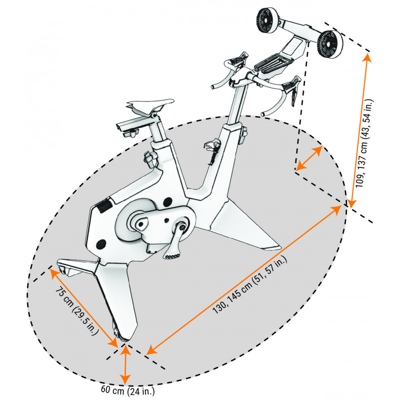 Tacx NEO Bike Plus Trainer (010-02534-61) + Free Training Mat Tacx NEO Bike Plus Trainer (010-02534-61) + Free Training Mat