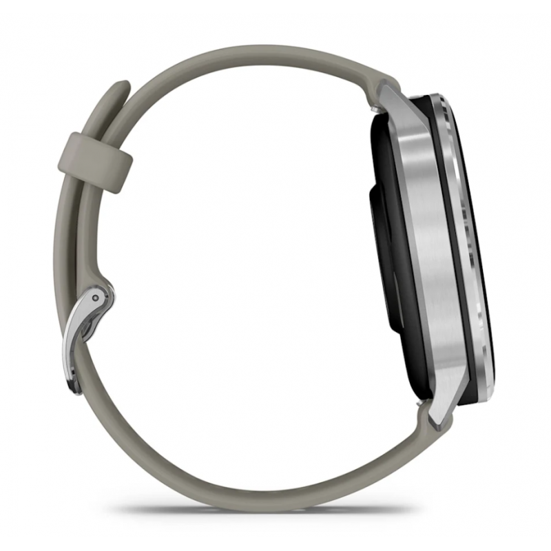 Venu 4 - 45 mm Silver con cinturino in silicone Silver Gray (010-03014-01)