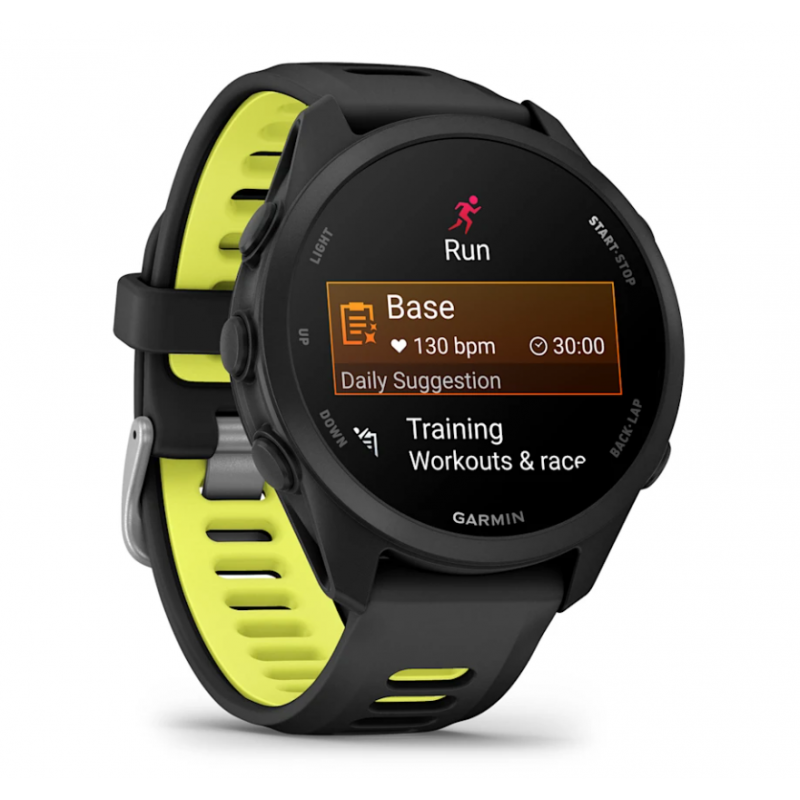 Forerunner 170 Black con cinturino Black/Amp Yellow (010-03920-00) Forerunner 170 Black con cinturino Black/Amp Yellow (010-03920-00)