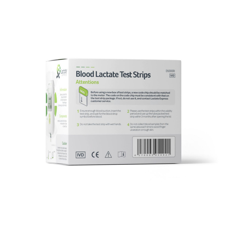 Lactate Express Striscette di lattato (50 Pz) Lactate Express Striscette di lattato (50 Pz)